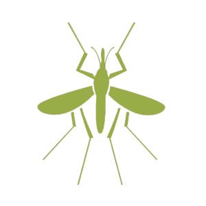 green mosquito graphic St. Charles pest control